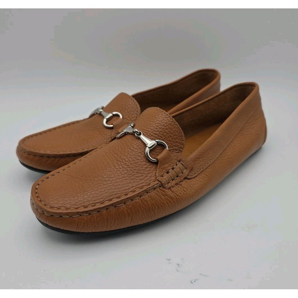 Mercanti Fiorentini MF-3456C Driving Moccasin Womens 11 B Shoes Brown Leather